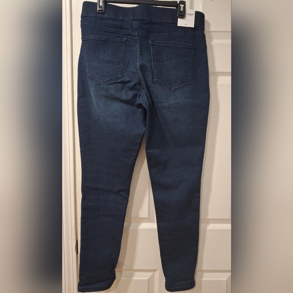Nine West Dark Blue Skinny Jeans - Picture 3 of 7
